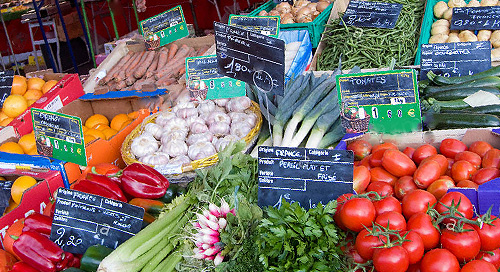 marché bio nature Chateau guibert